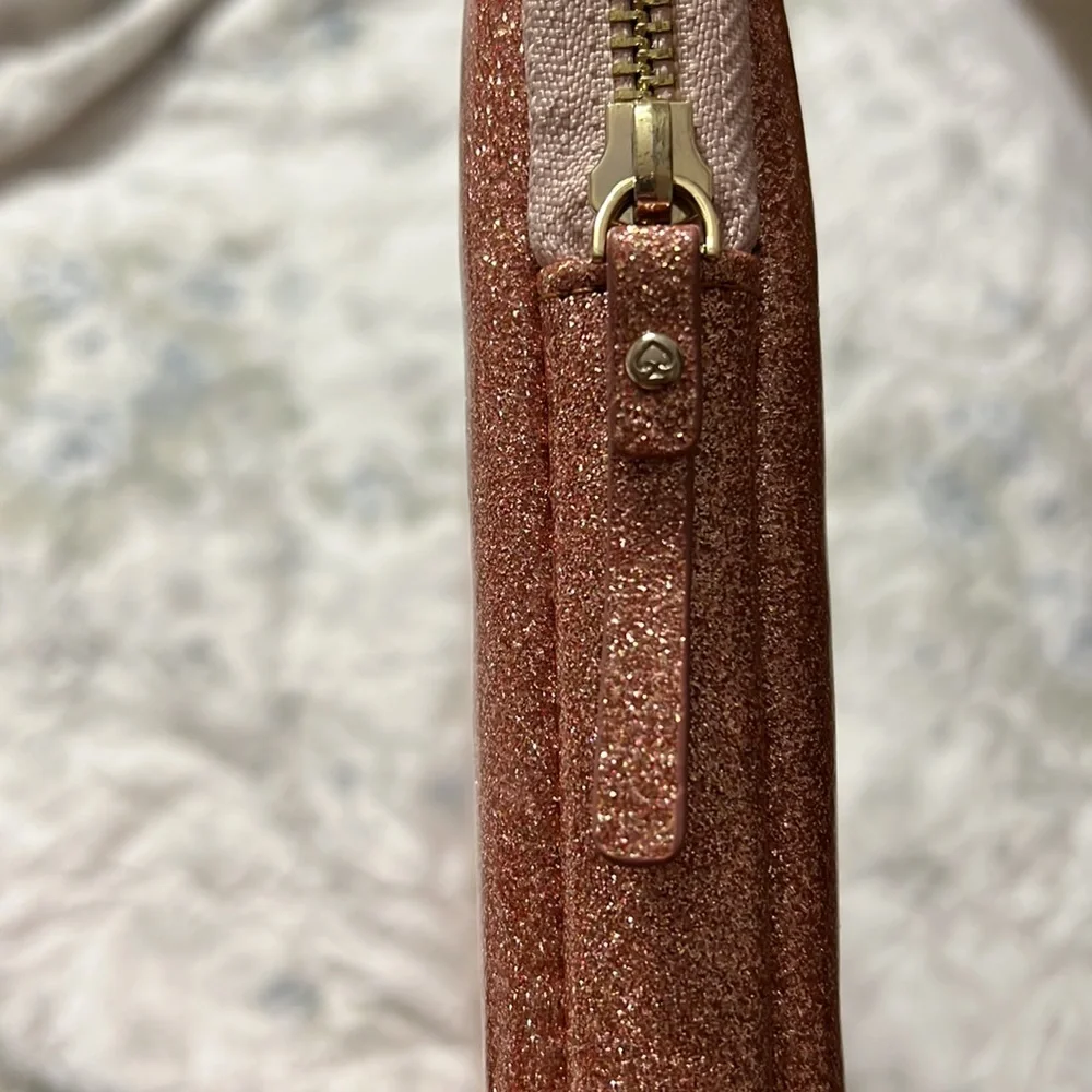 💻 Kate Spade Pink Glitter Laptop Case / Sleeve